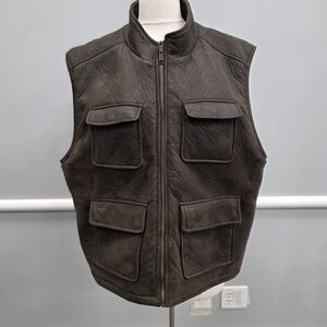 Ruff Hewn Men's Dark Brown Vest